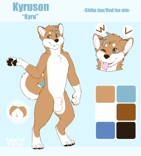 Kyru ref sheet (nsfw)
